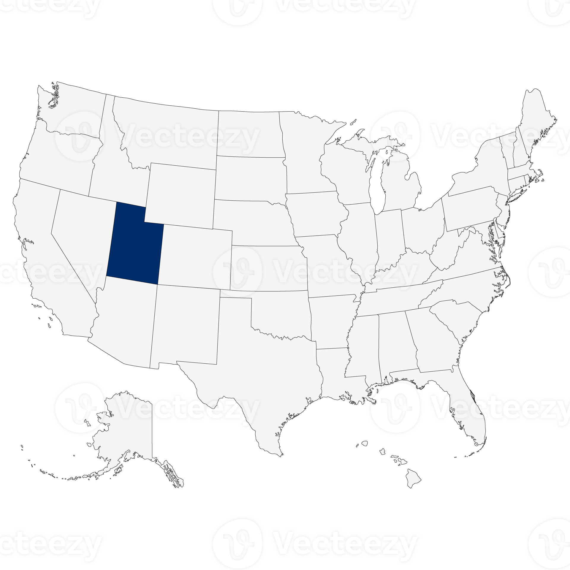 Utah Map. Map of Utah. USA map 32698672 PNG