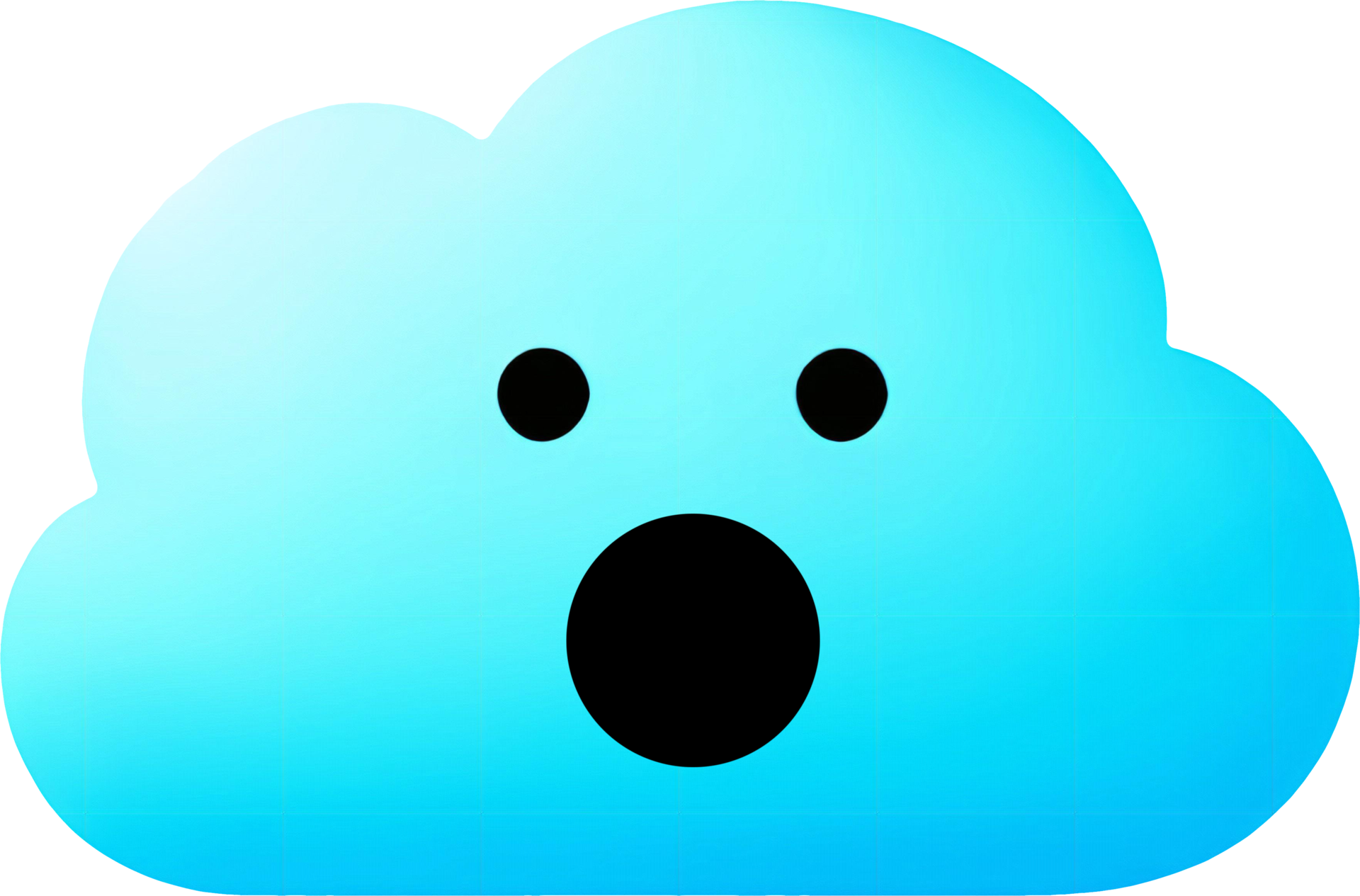 a cloud icon. AI-Generated. 32699637 PNG