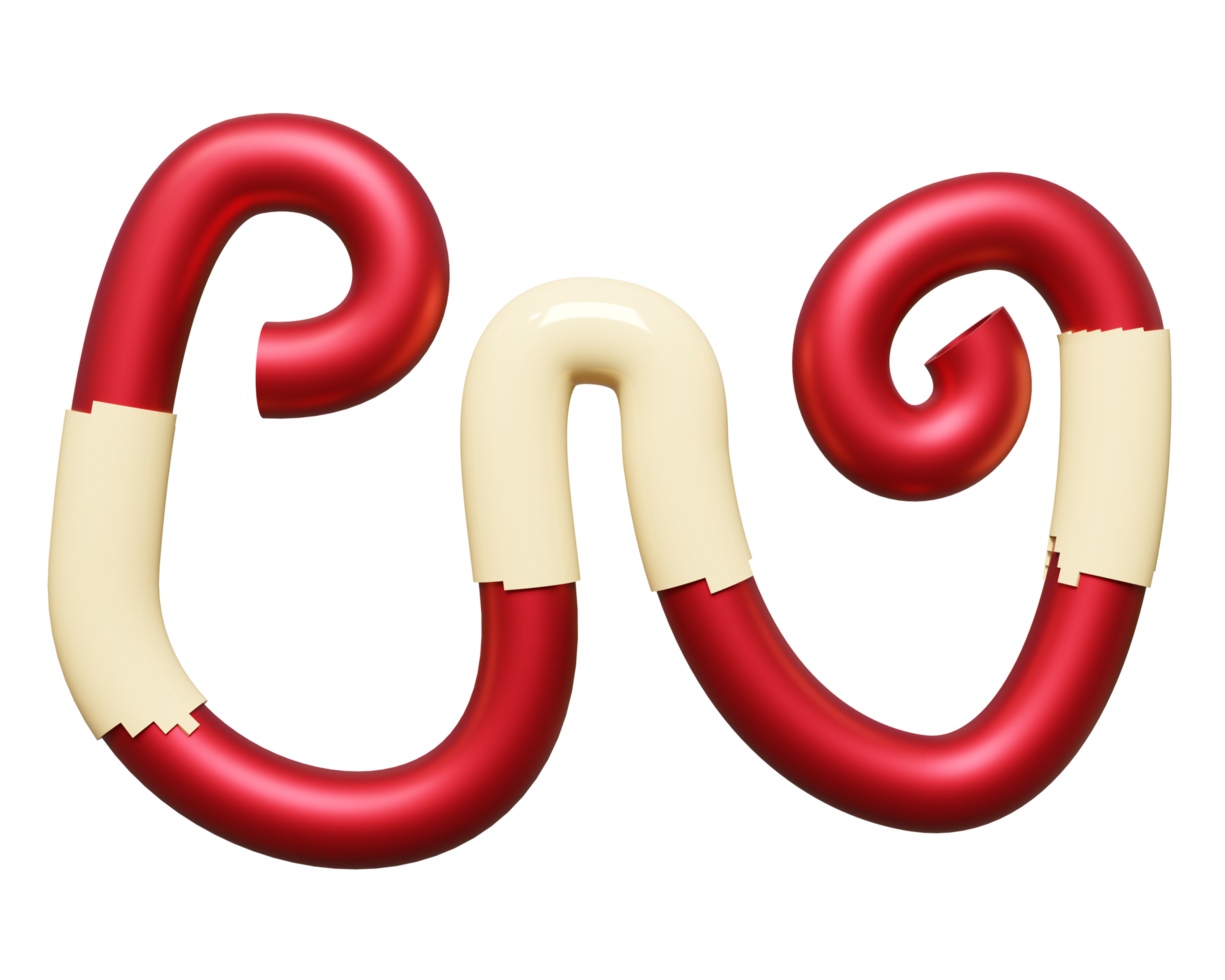 3d abstract spiral shape png