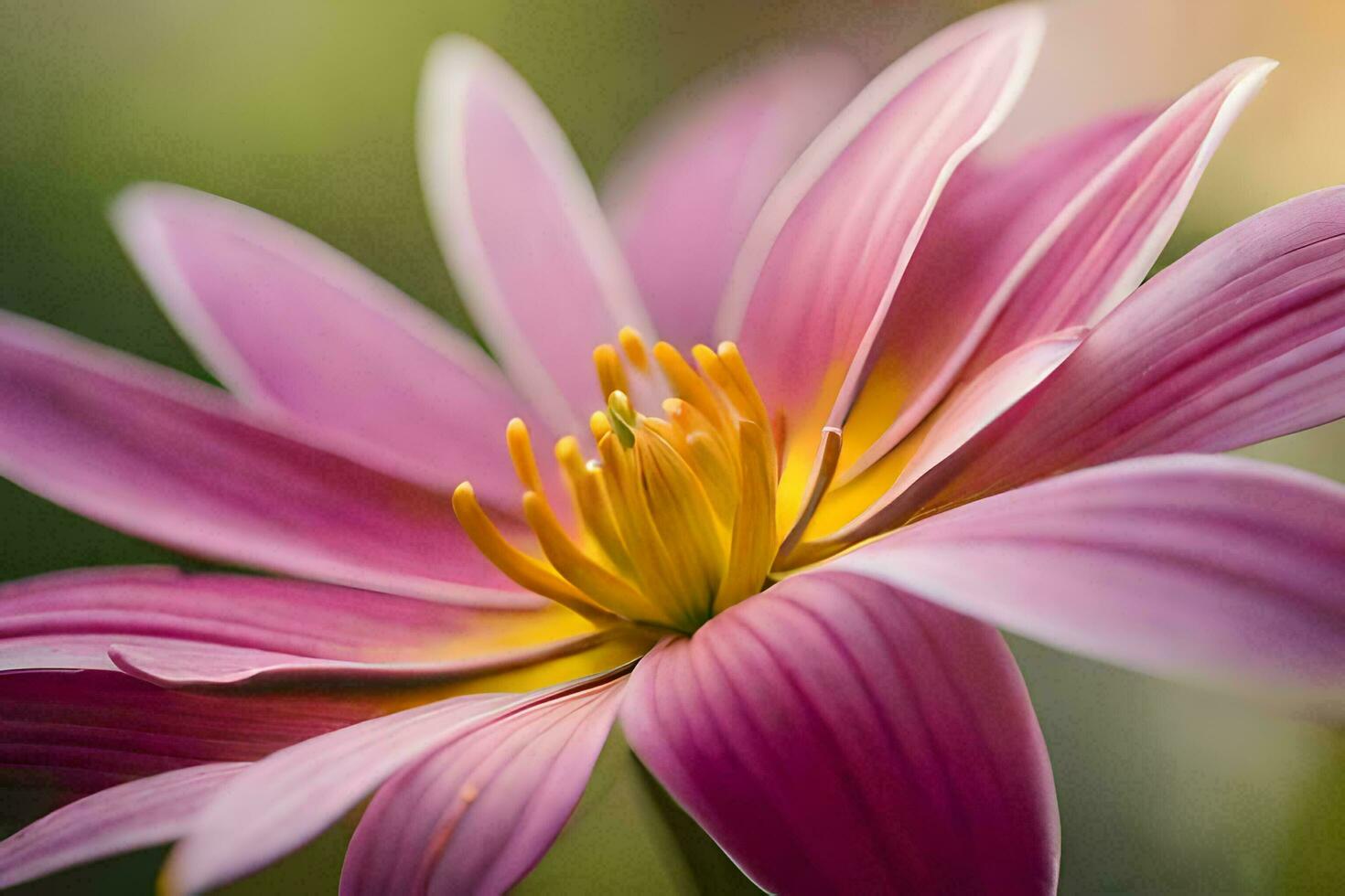Lily Flower Ai Generative photo
