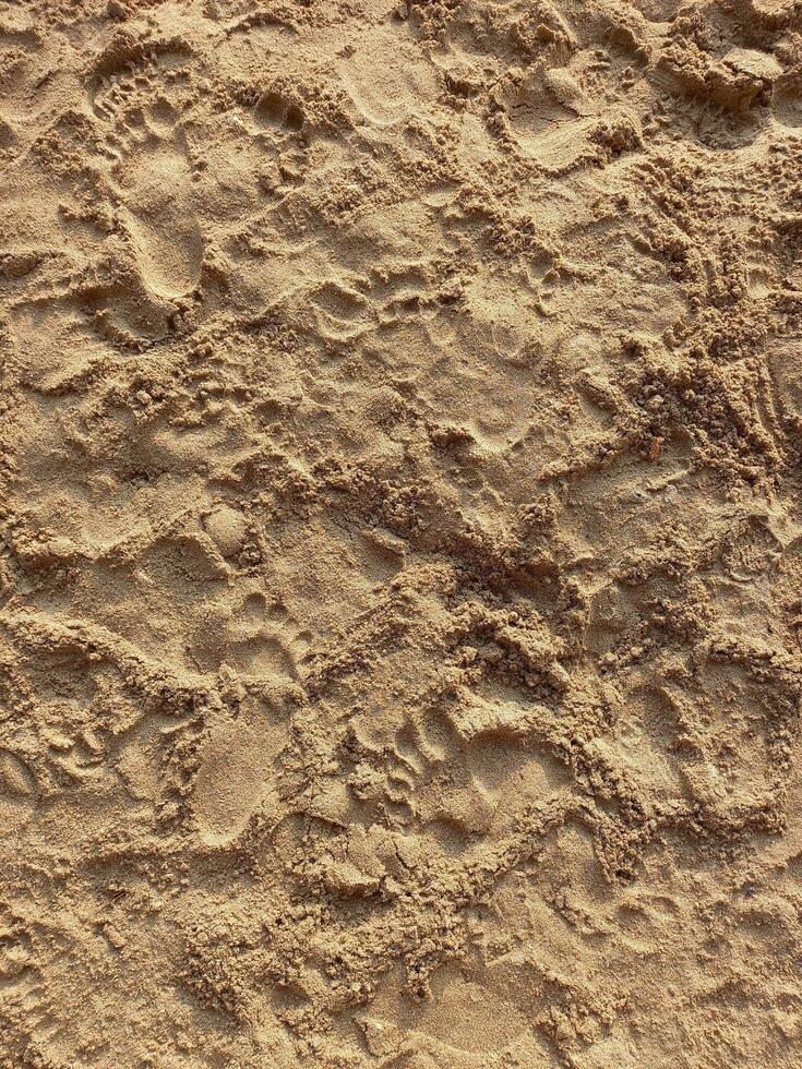 brown sand image with artistic shapes photo