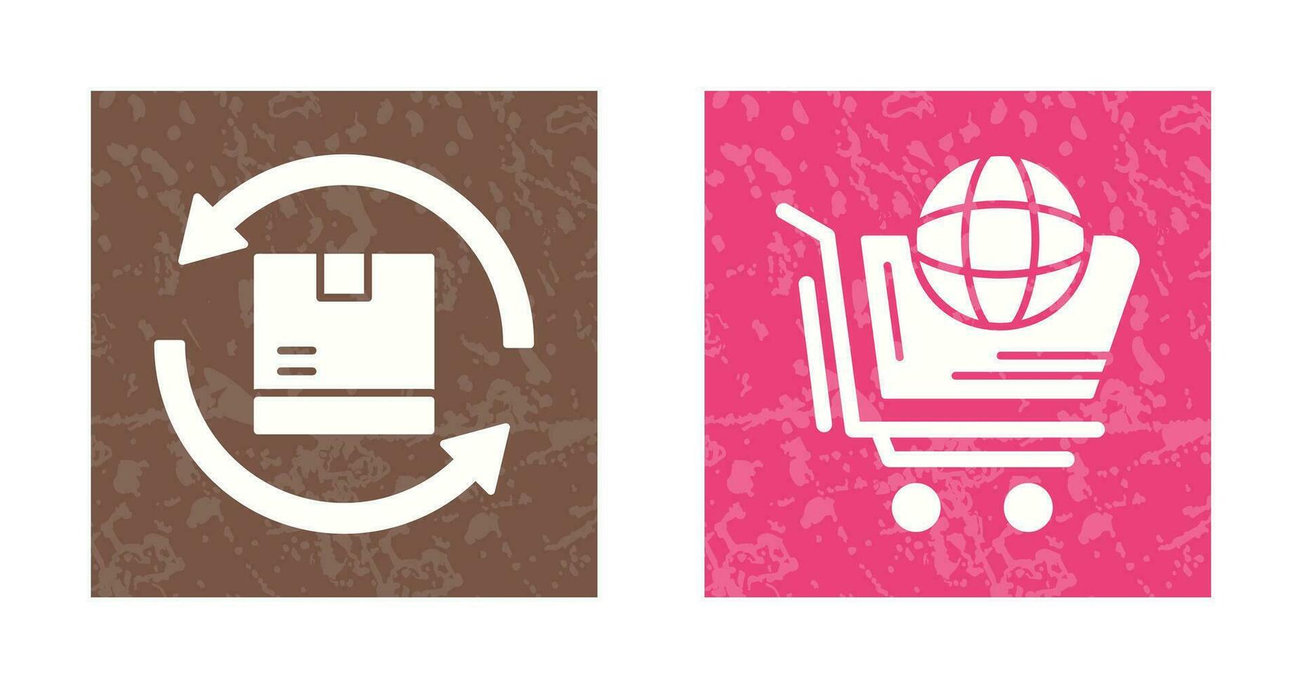 World Shopping and Product Icon vector