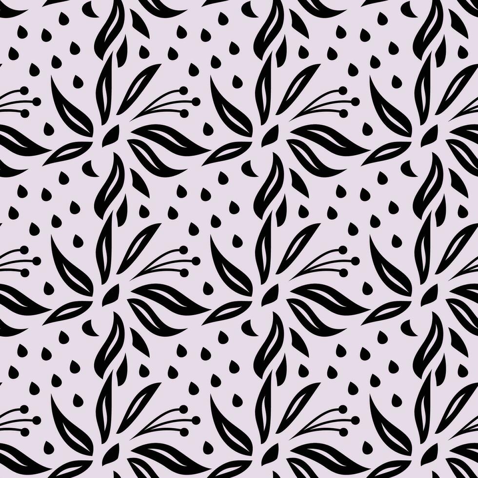 Seamless pattern for textile, fabric, paper print vector