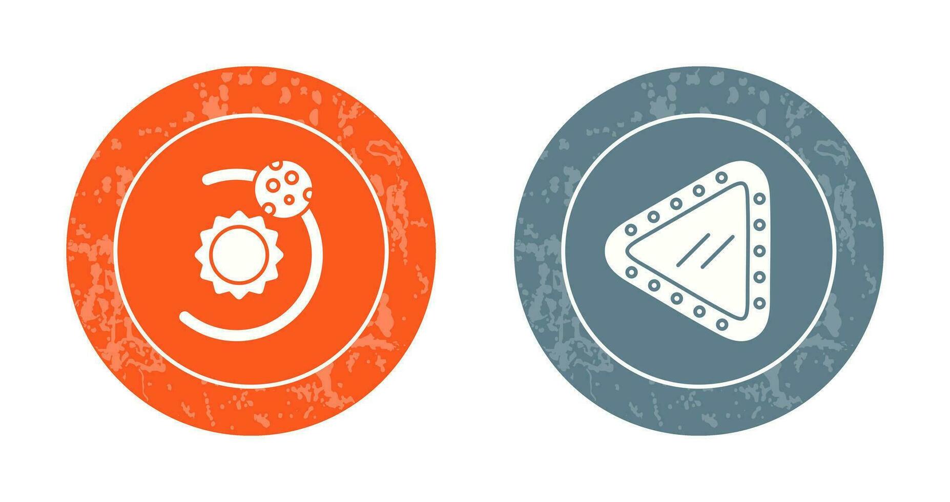 orbit and porthole Icon vector