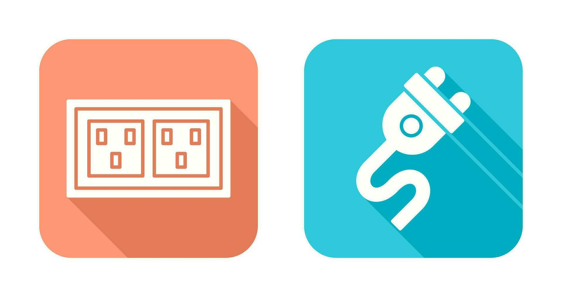 Socket and Plug Icon vector