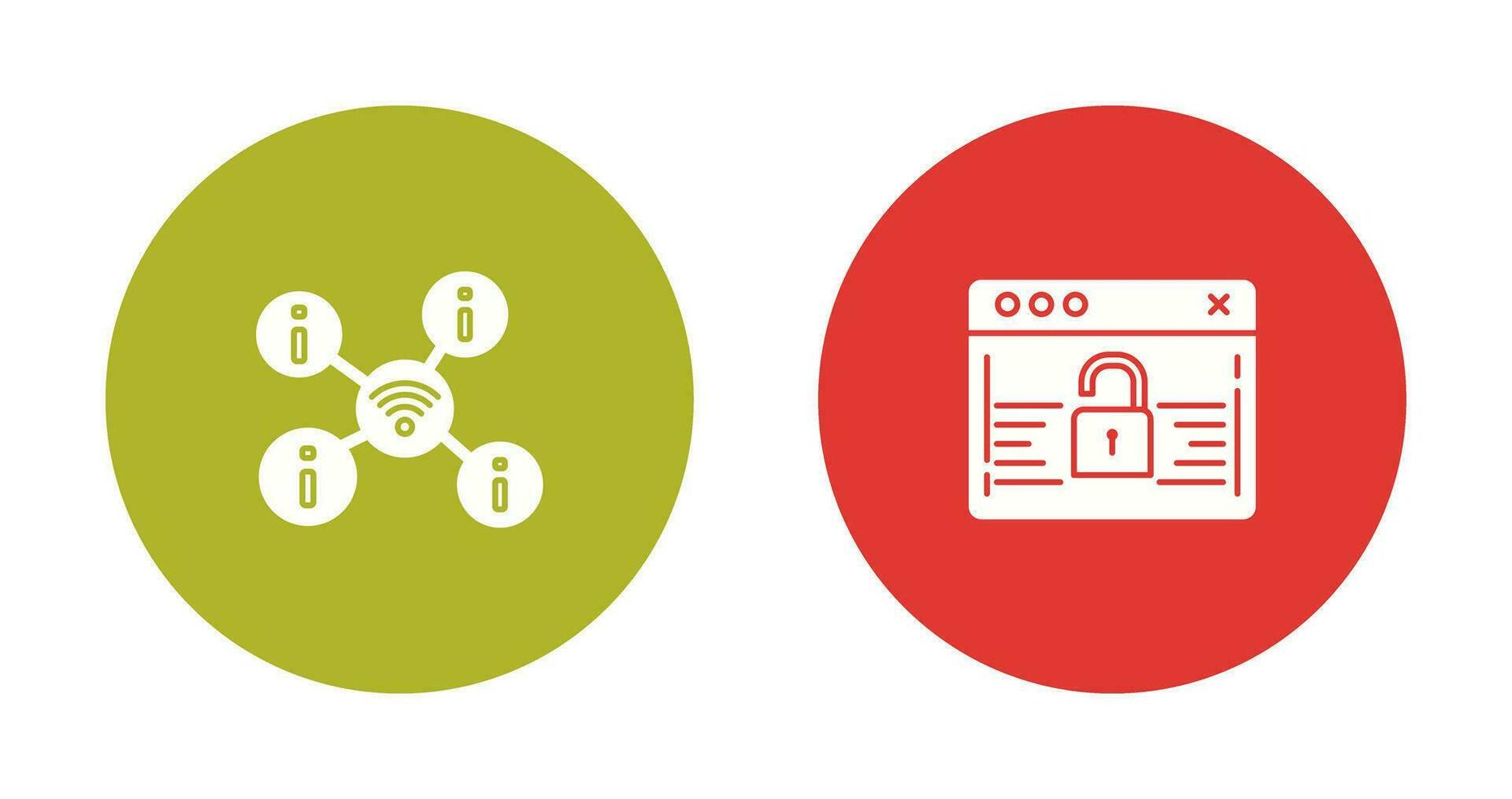 wifi and password Icon vector