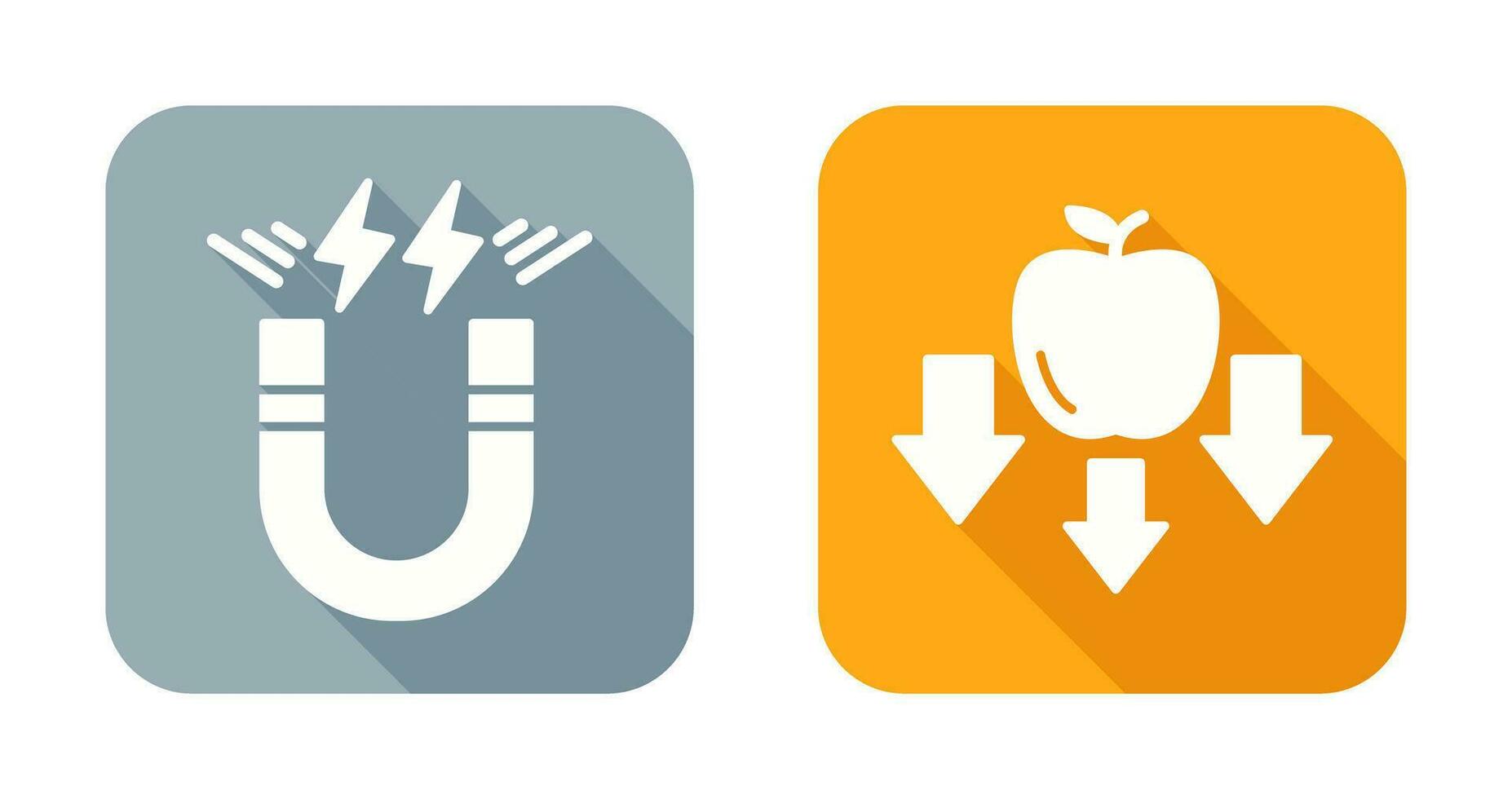 Energy and Gravity Icon vector