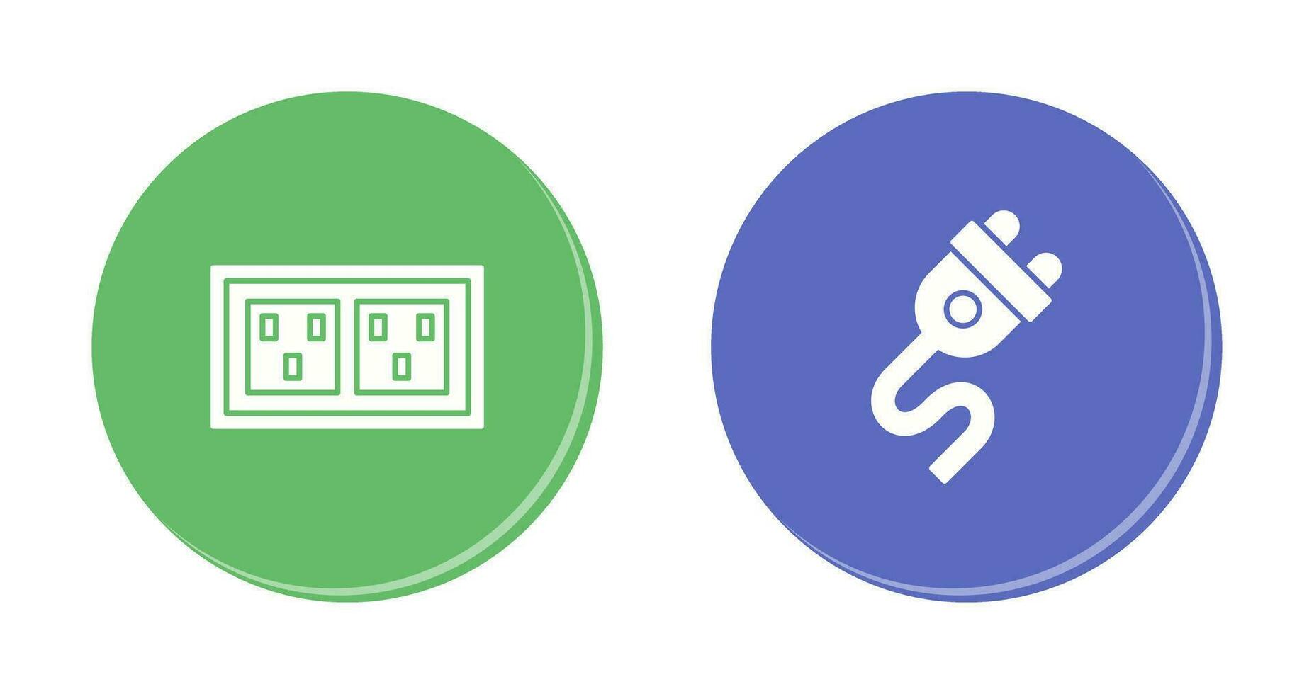 Socket and Plug Icon vector