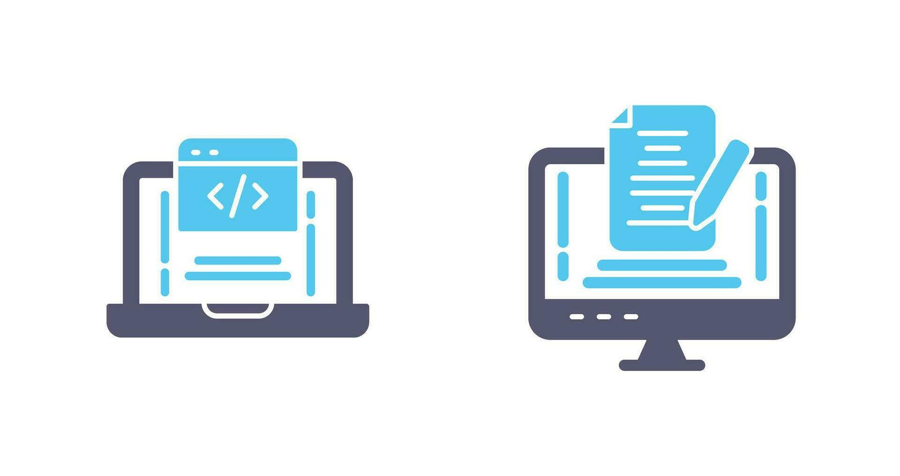 Coding and Note Icon 32702493 Vector Art at Vecteezy
