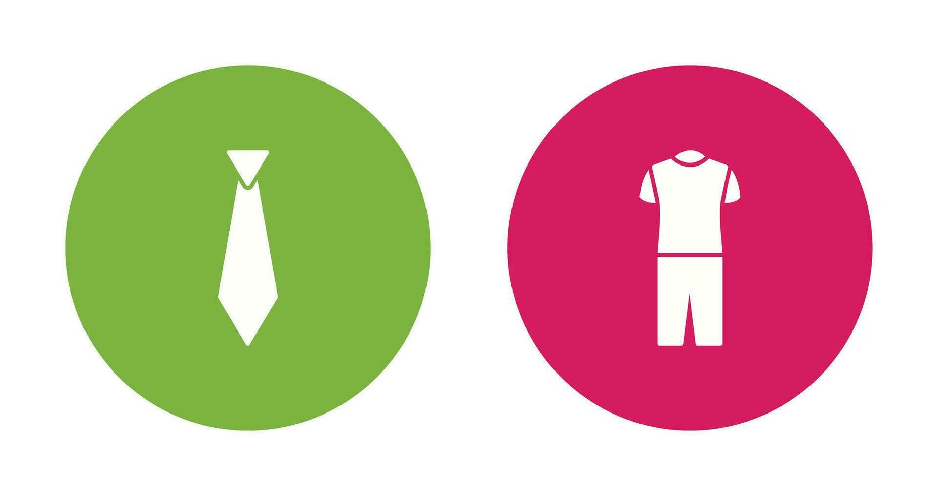 Tie and Pyjamas Icon vector