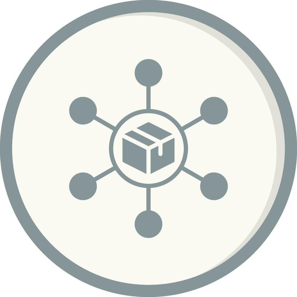 Distribution Center Vector Icon