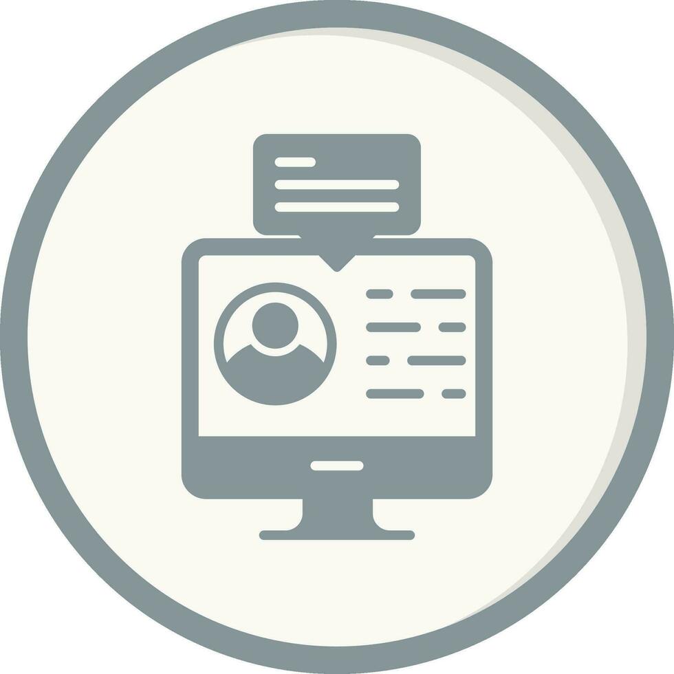 Digital Assistant Vector Icon