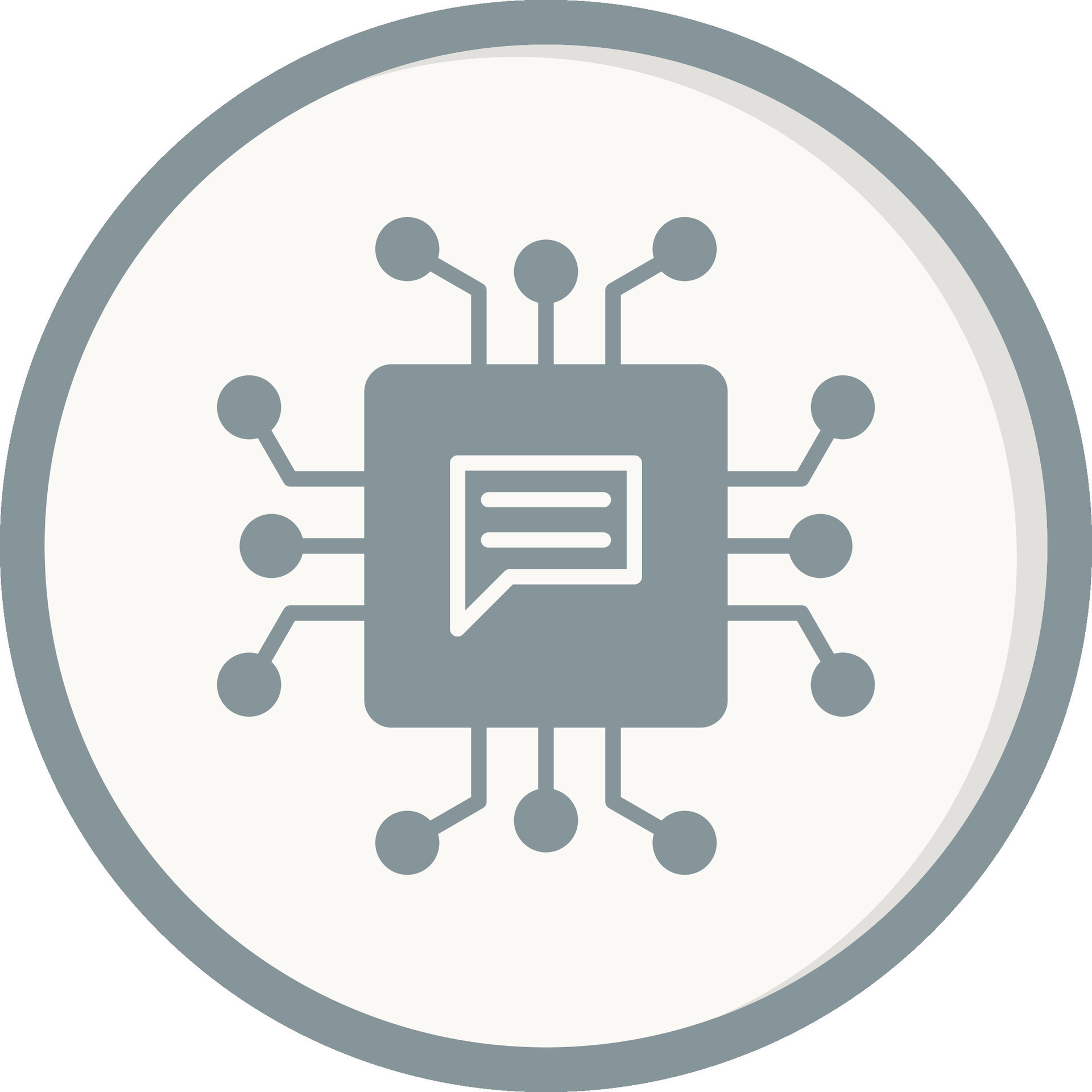 Natural Language Processing Vector Icon 32703007 Vector Art at Vecteezy