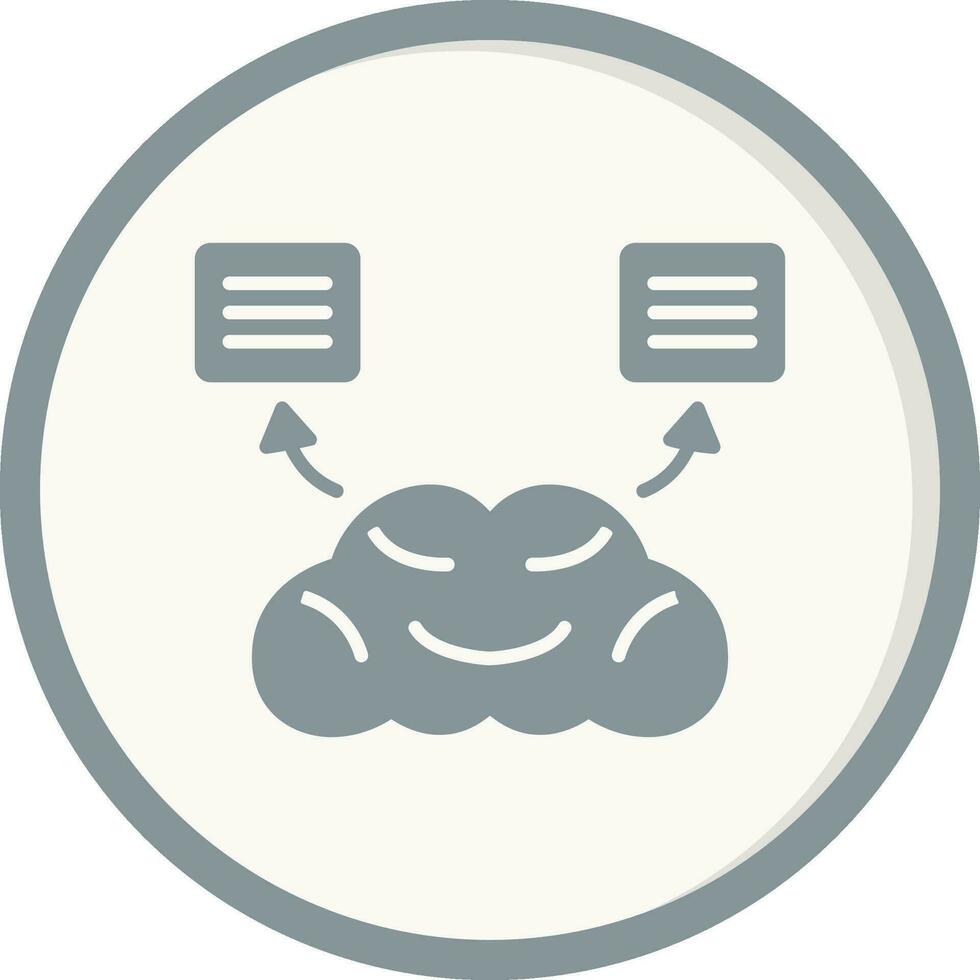 Natural Language Processing Vector Icon