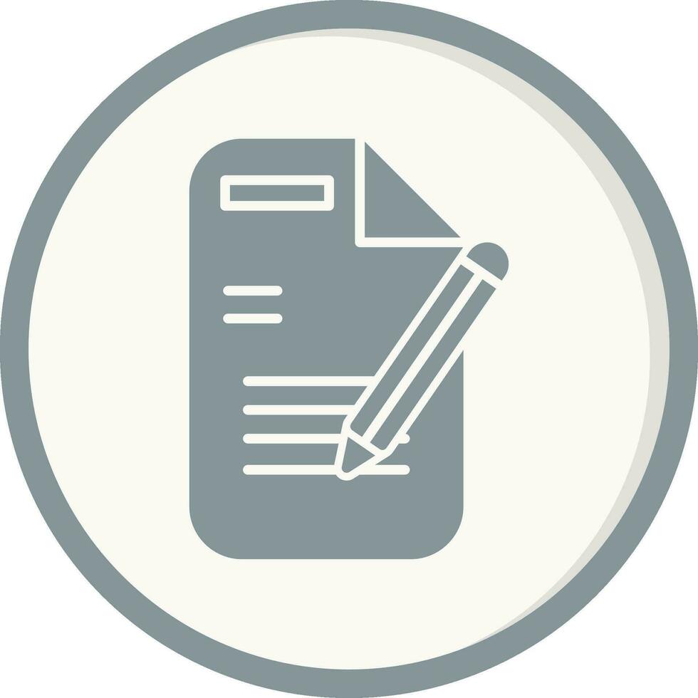 icono de vector de documento