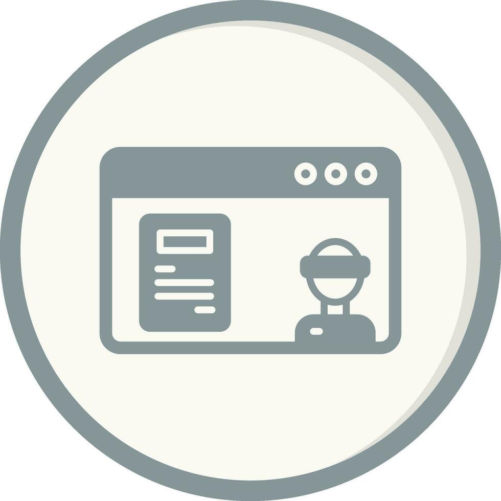 Chat Bot Vector Icon