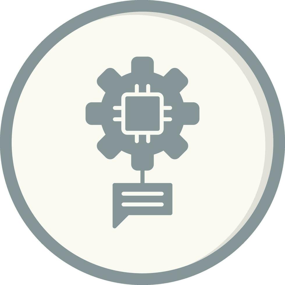 Natural Language Processing Vector Icon