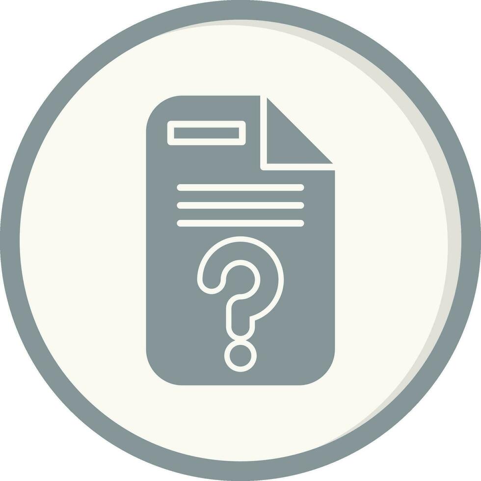 Unknown Vector Icon