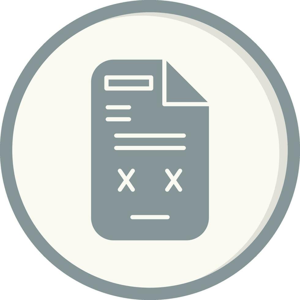 Document Vector Icon