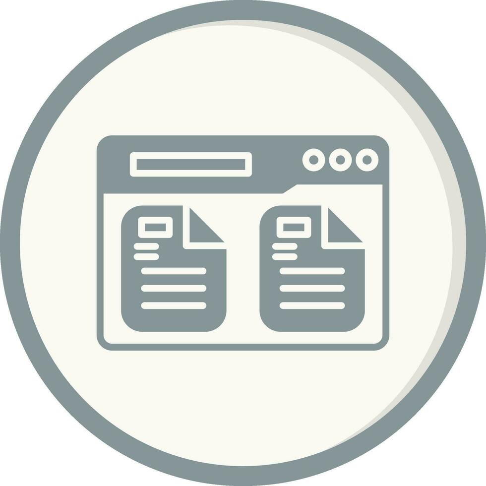 File Explorer Vector Icon