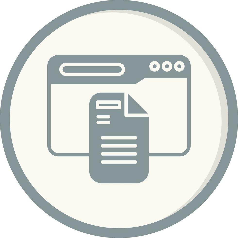 Document Vector Icon