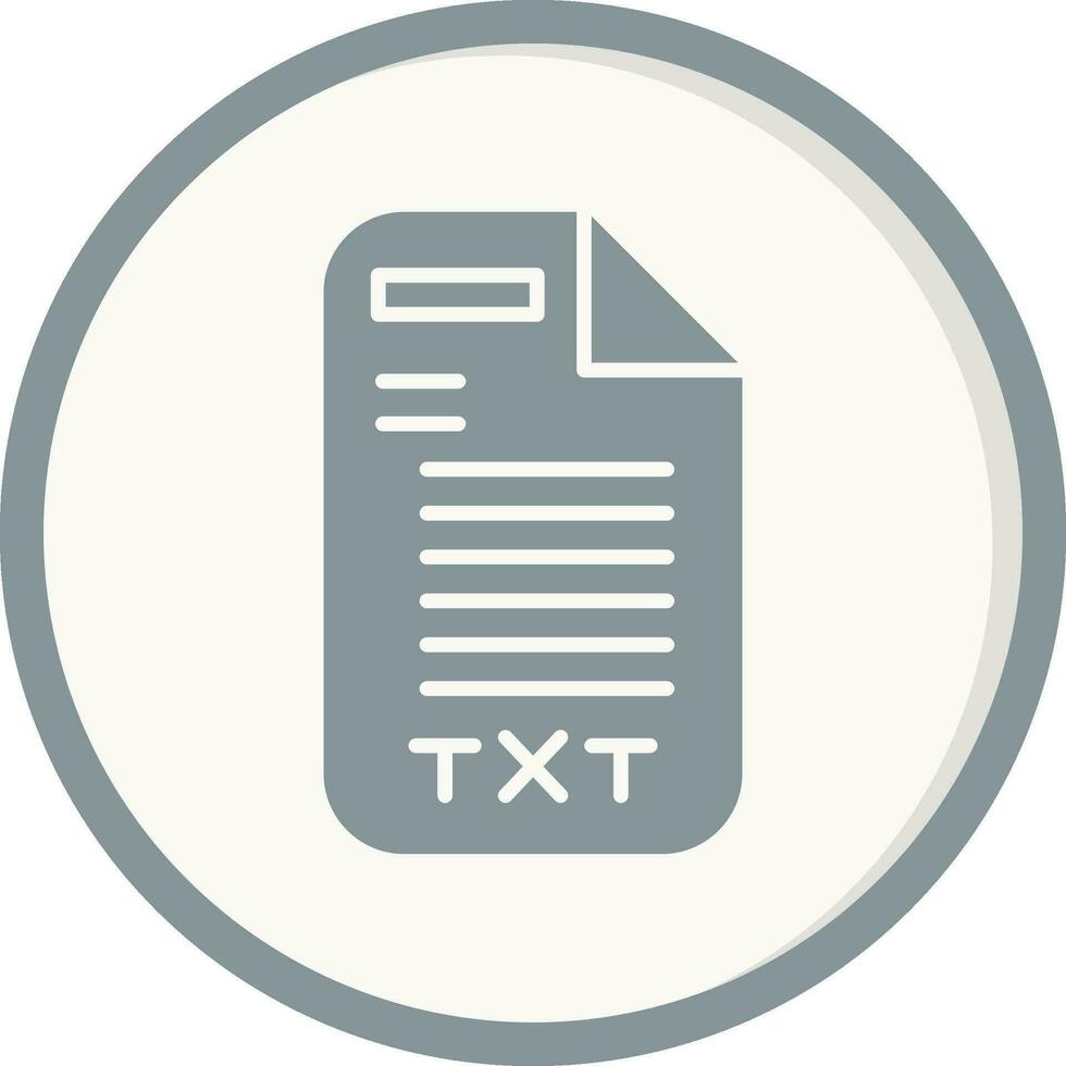 Text File Vector Icon 32703287 Vector Art at Vecteezy