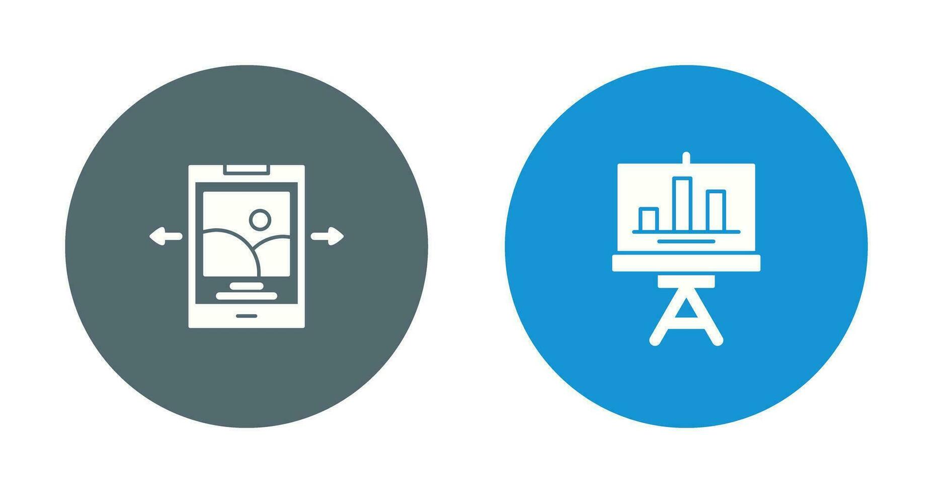 Swipe and Finance Icon vector