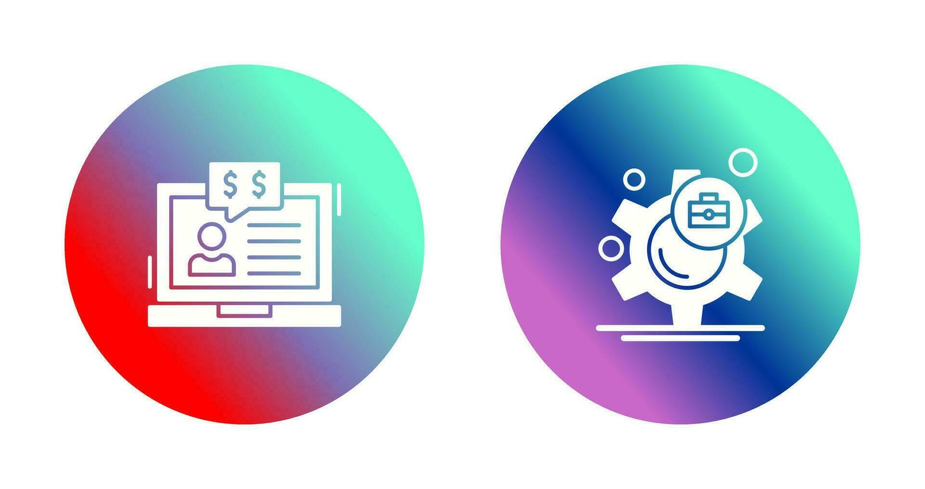 Employee Benefits and Employment Icon vector