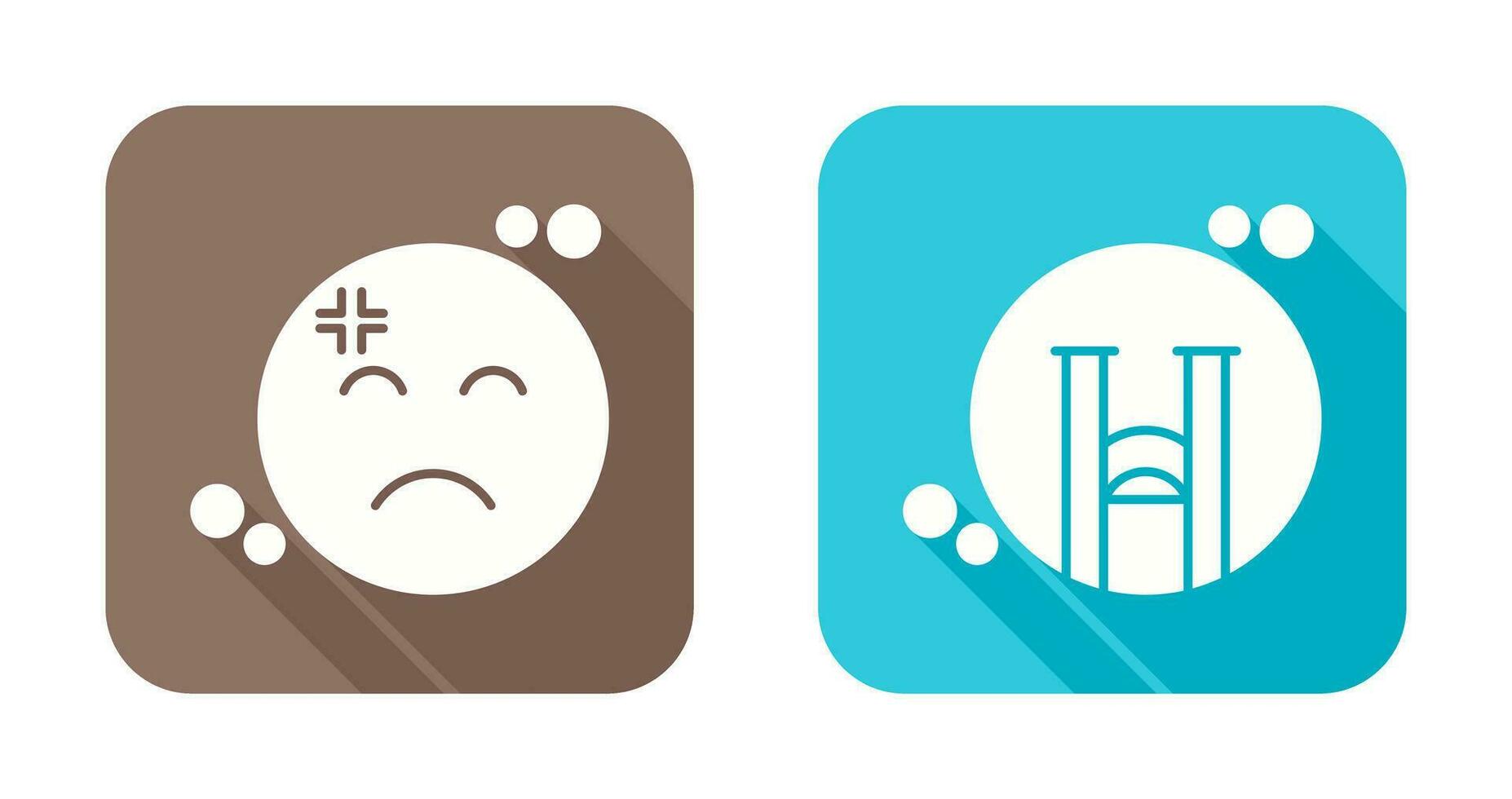 Dissapointment and Crying Icon vector