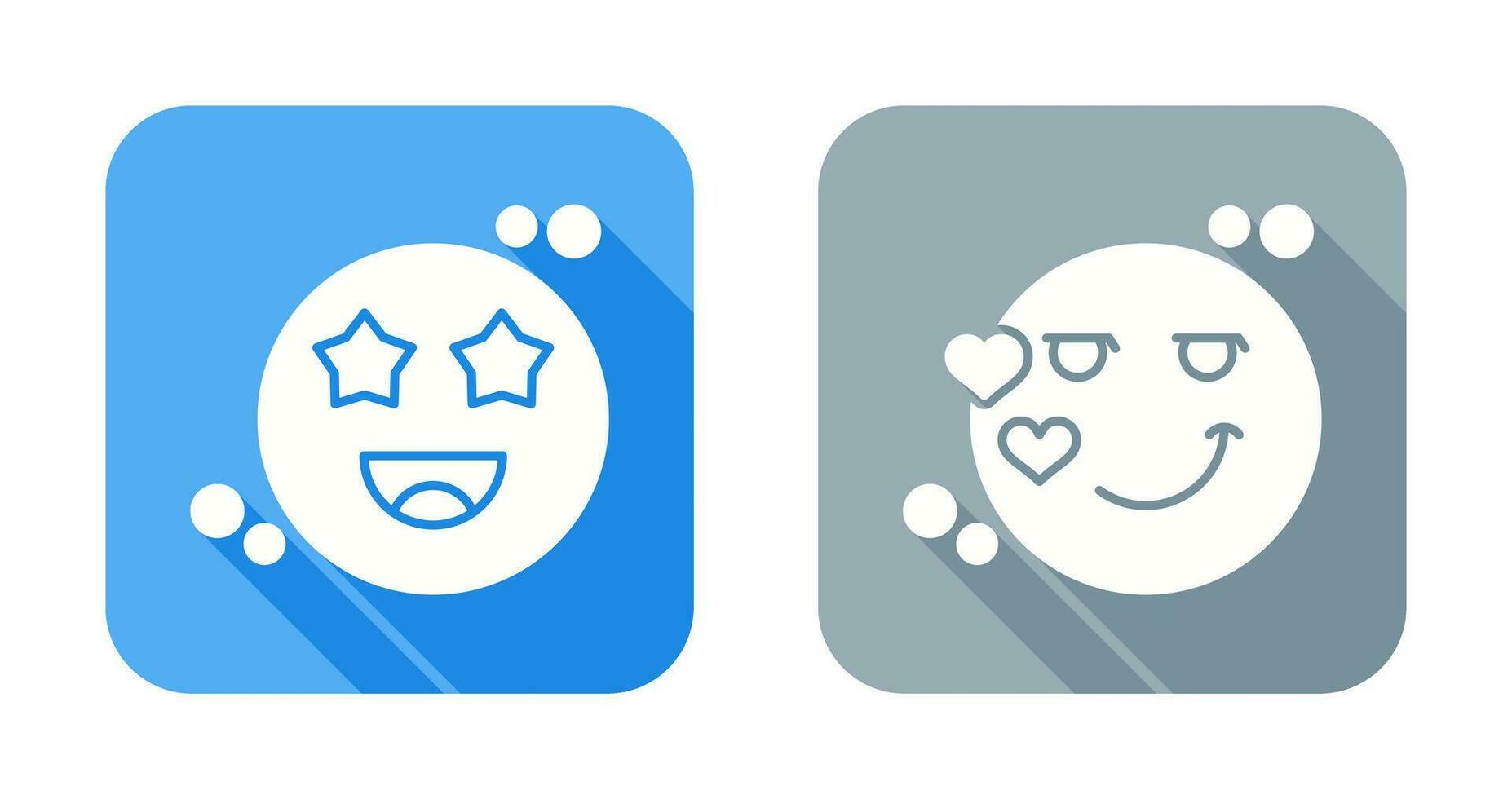 Starstruck and Flirty Icon vector