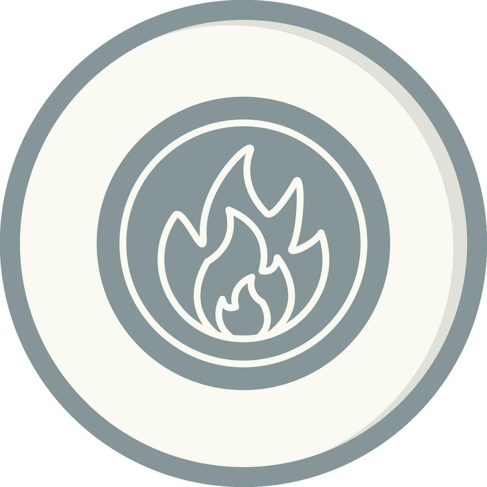 Flammable Vector Icon