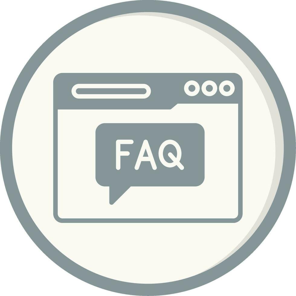 FAQ Vector Icon