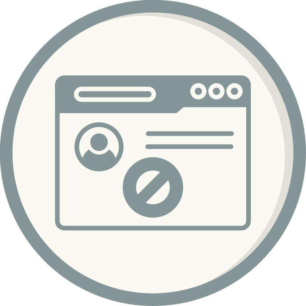 Banned Vector Icon