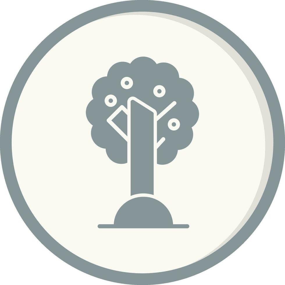 Olive Tree Vector Icon