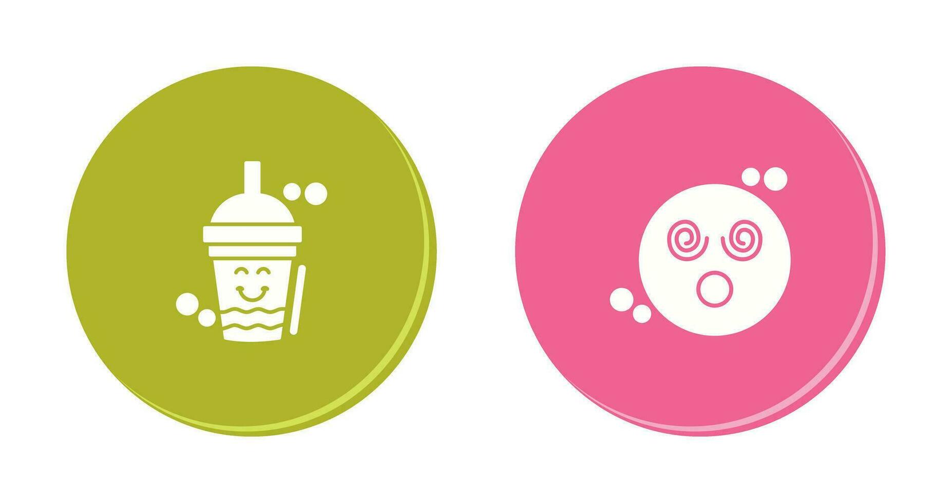 Drink and Dizzy Icon vector