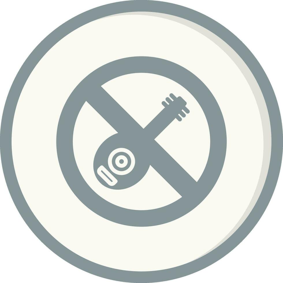 No laúd vector icono