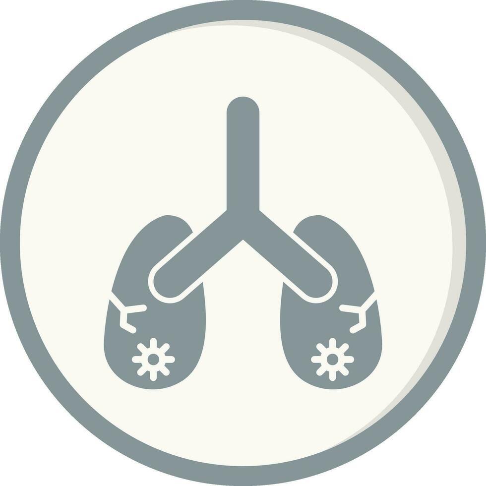 Lungs Vector Icon