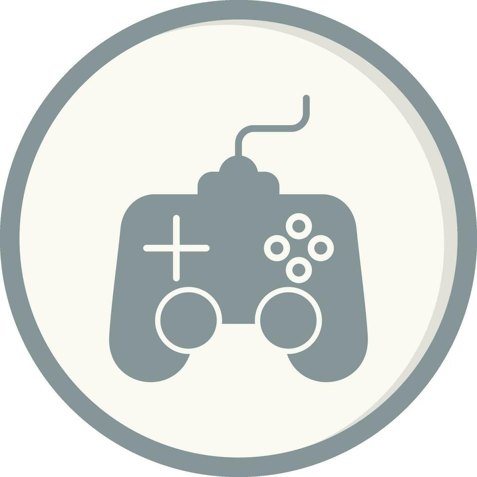 icono de vector de controlador de juego