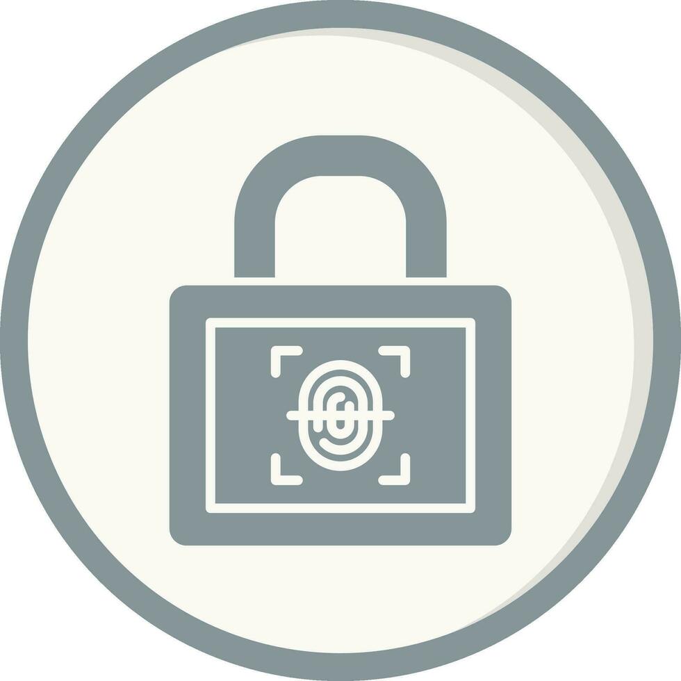 Fingerprint Vector Icon