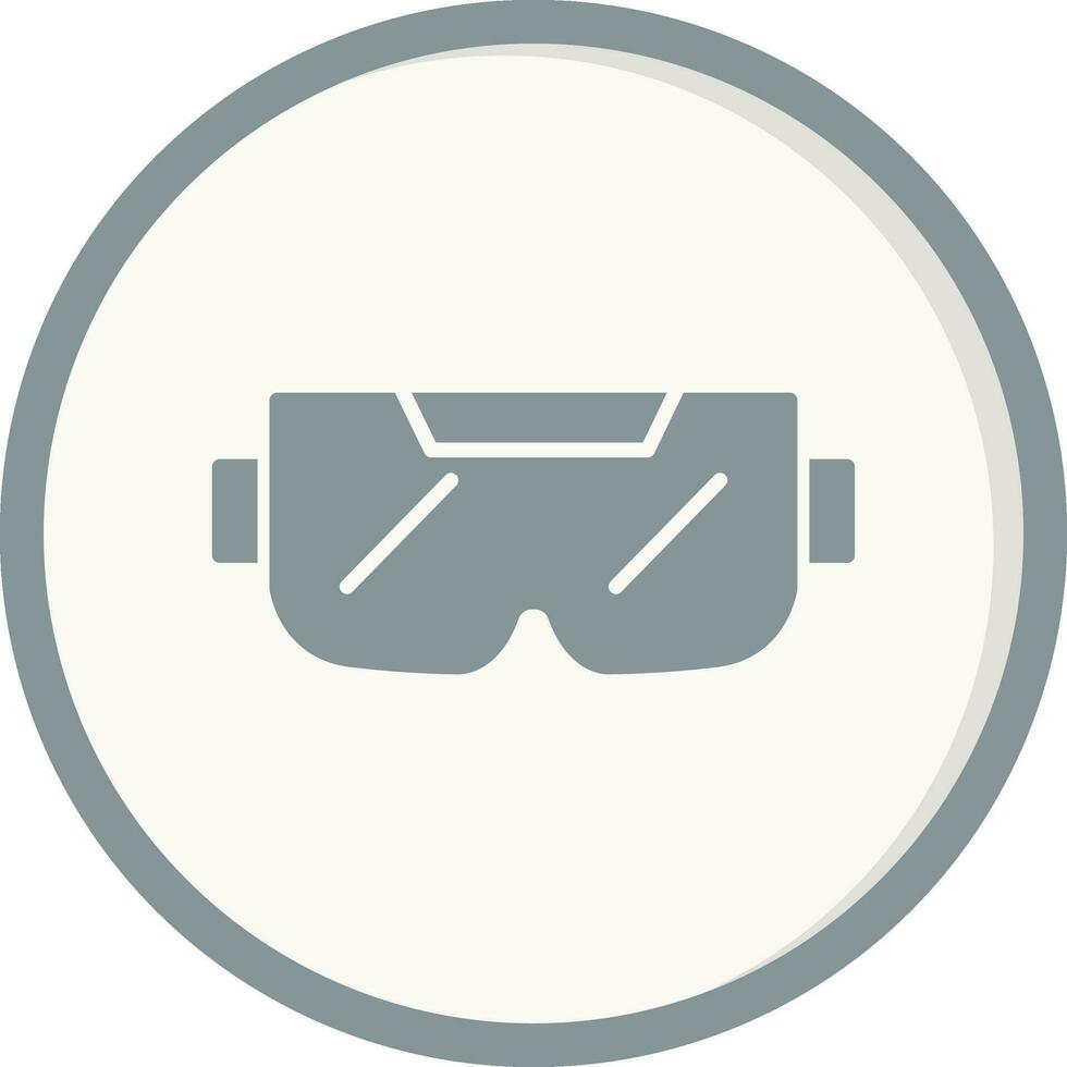 icono de vector de gafas ar