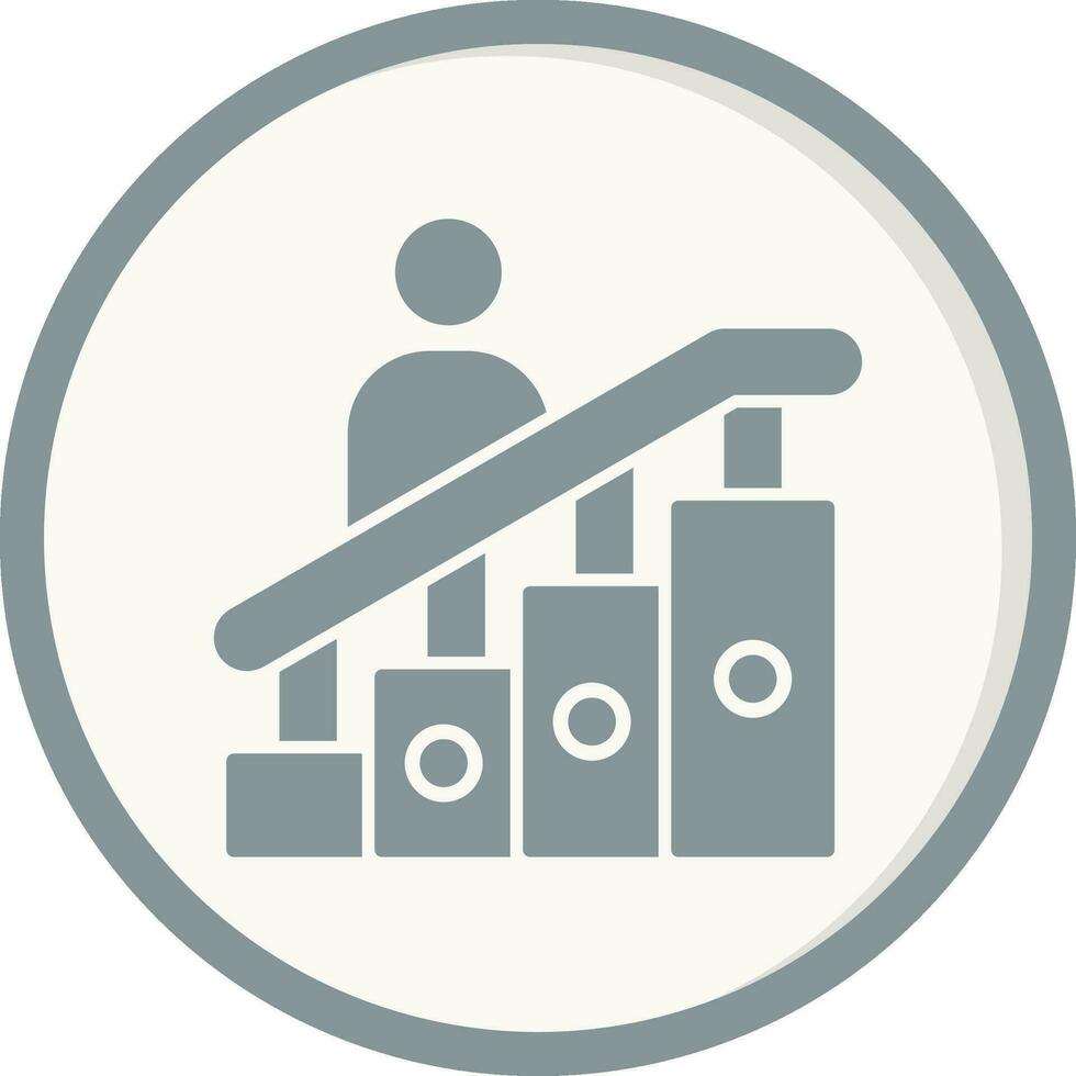 Escalator Vector Icon