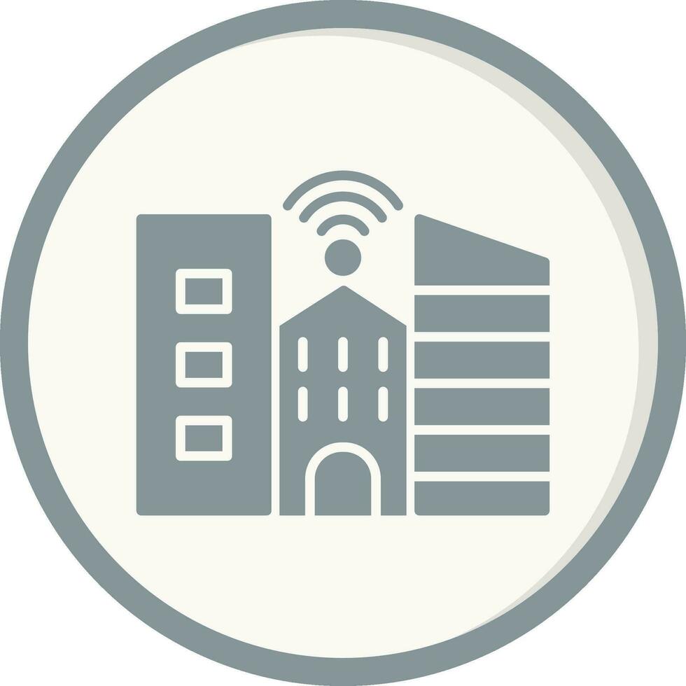 Smart City Vector Icon