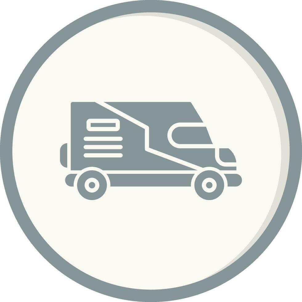 Minivan Vector Icon
