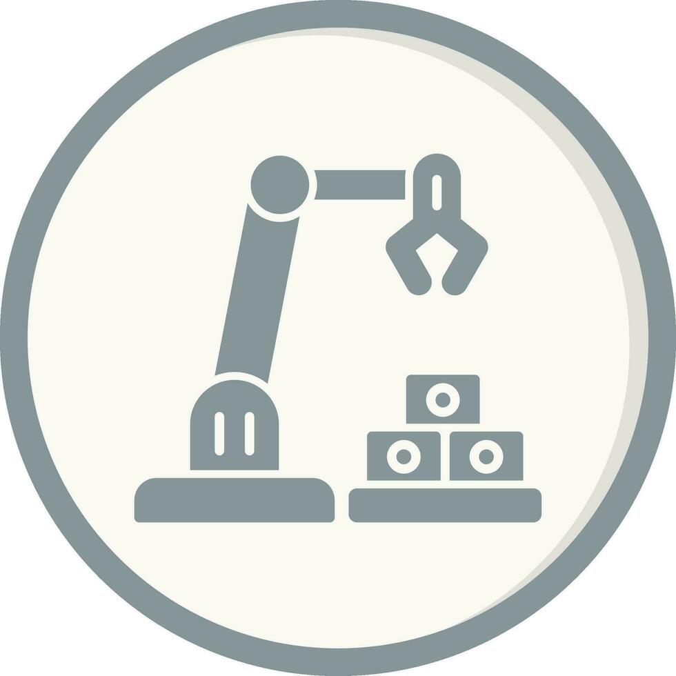 Robotic Arm Vector Icon