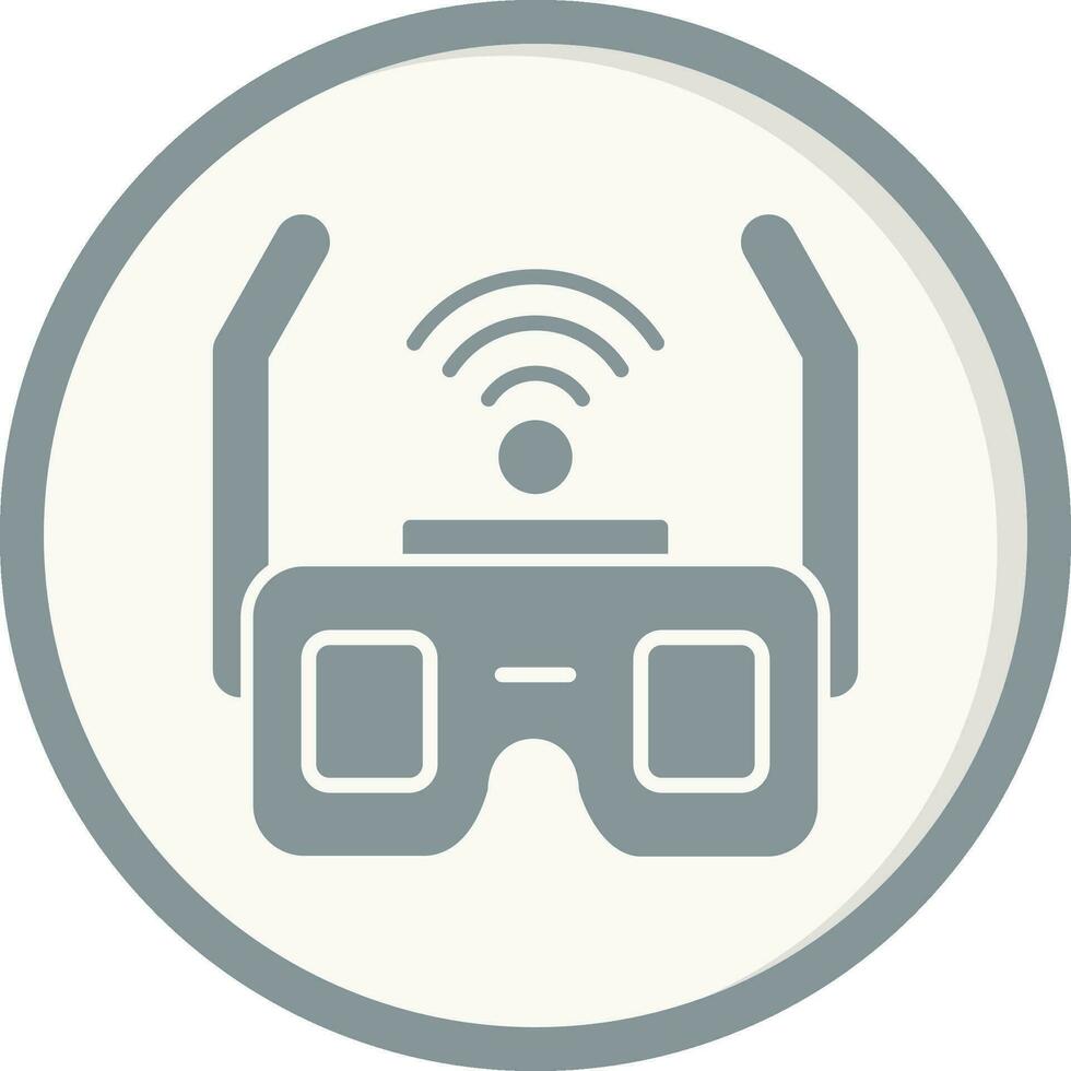 Smart Glasses Vector Icon