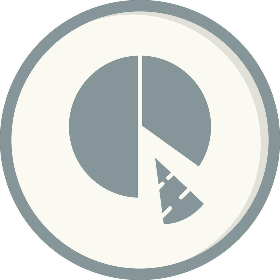 Pie Chart Vector Icon