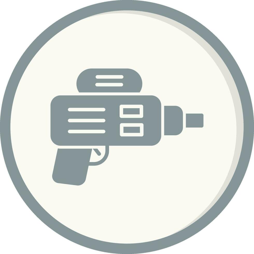 icono de vector de pistola de agua