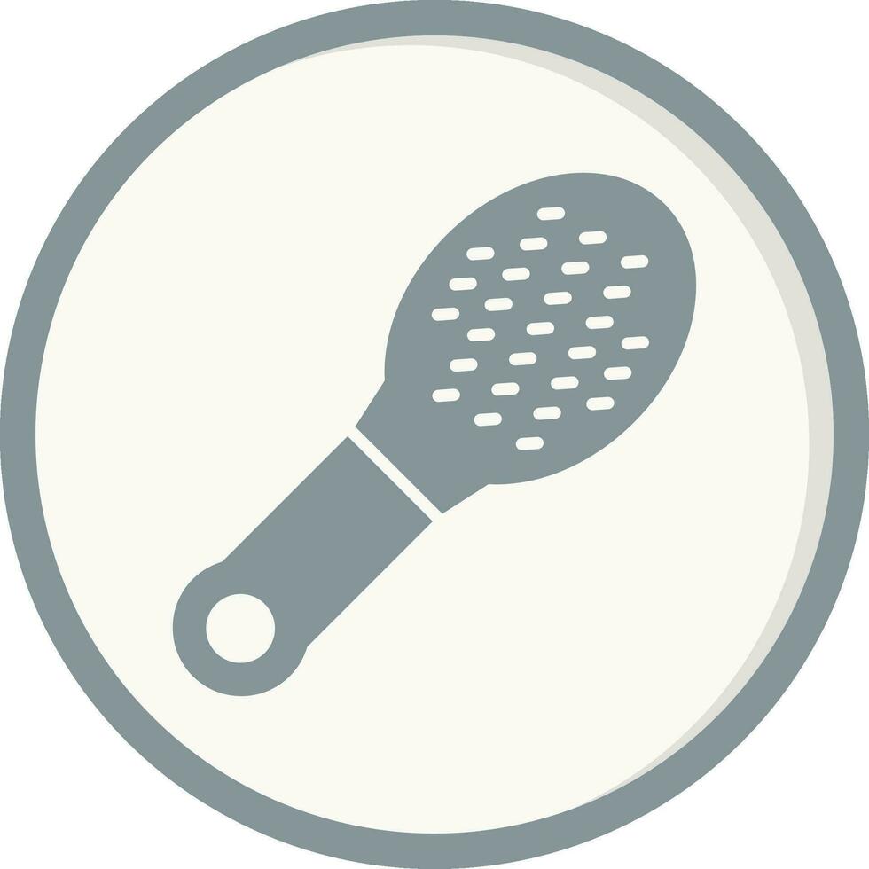 Hair Brush Vector Icon