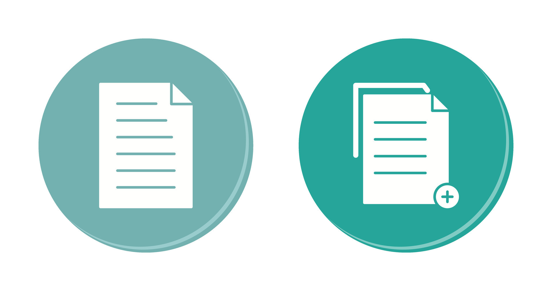 document and two files Icon 32705017 Vector Art at Vecteezy