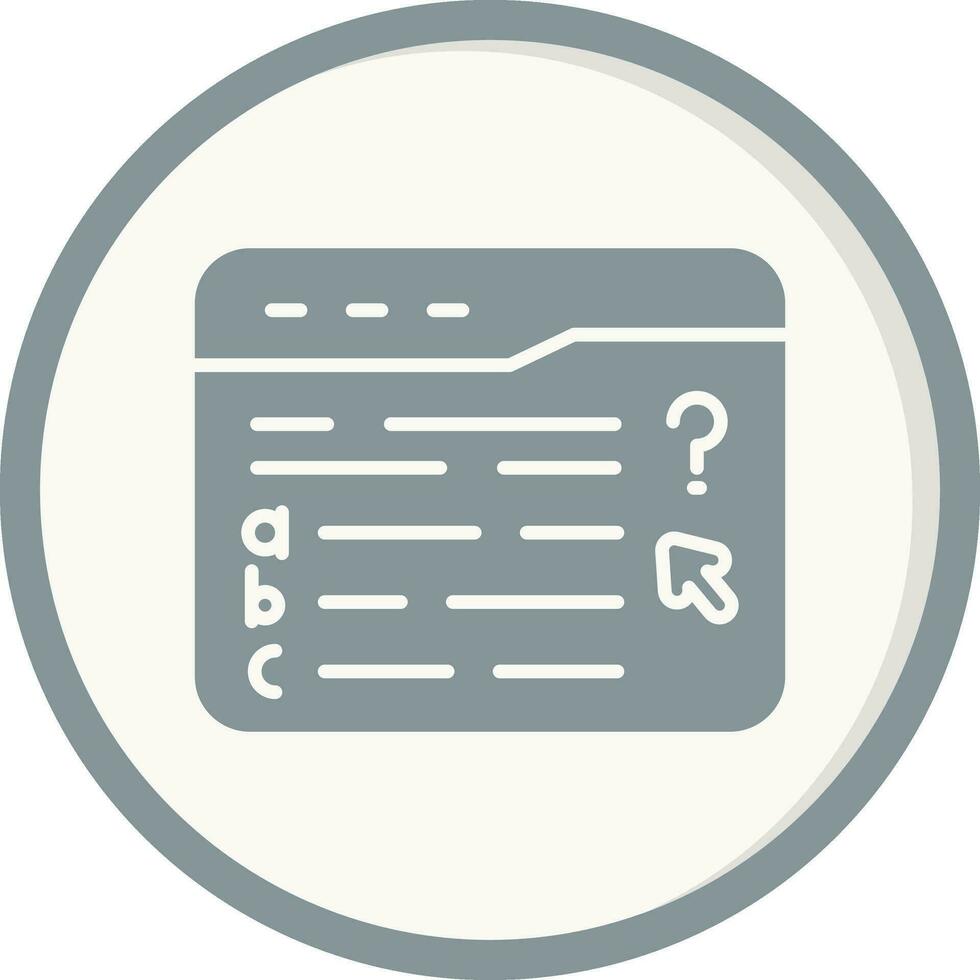 Test Vector Icon